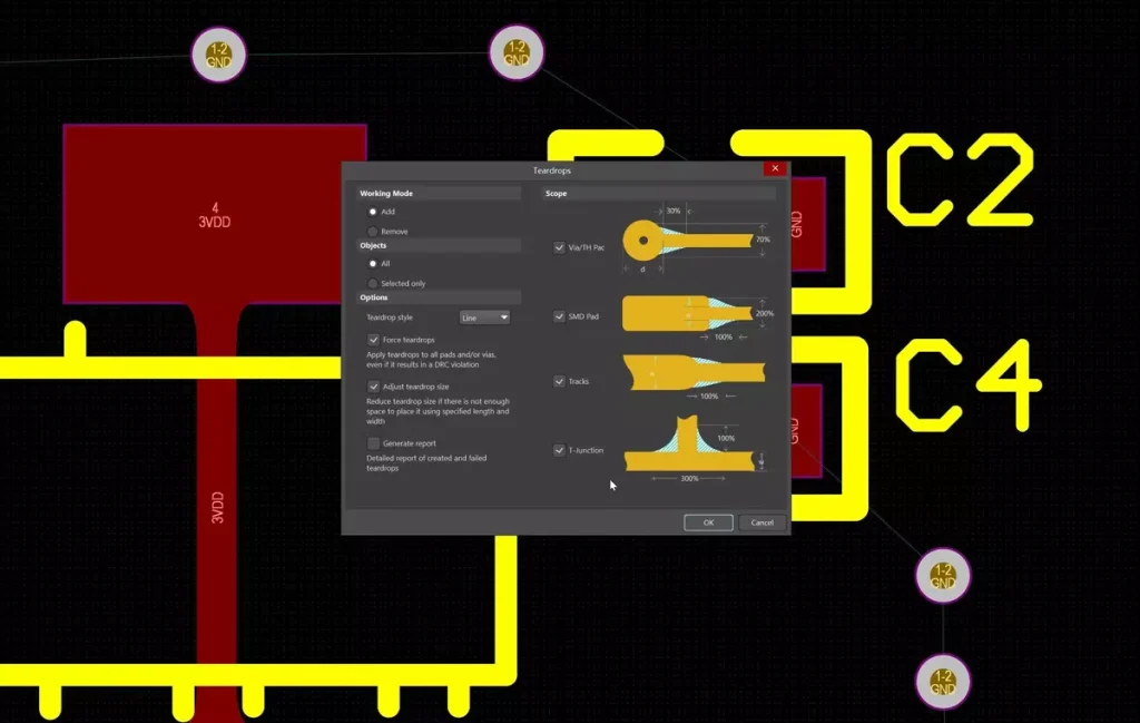 Electronic solution design