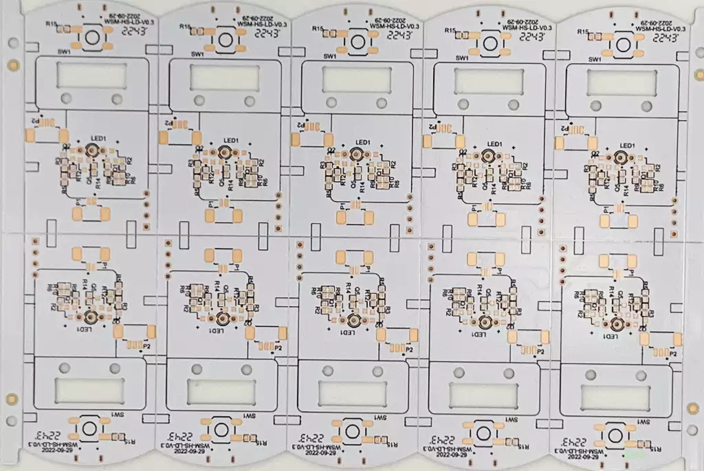 solder pads