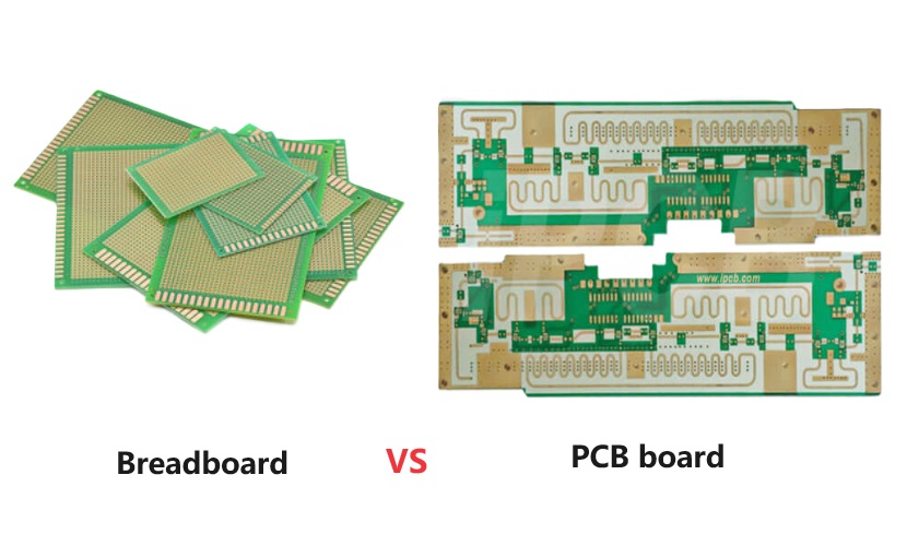 PCB board vs. Breadboard