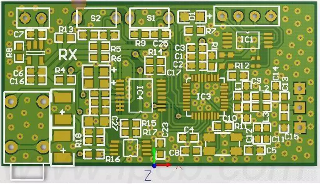 rf pcb stackup