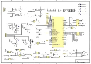 What is schematic diagram of pcb​