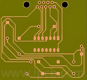 alkaline etching