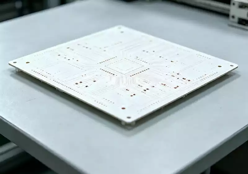 white pcb board