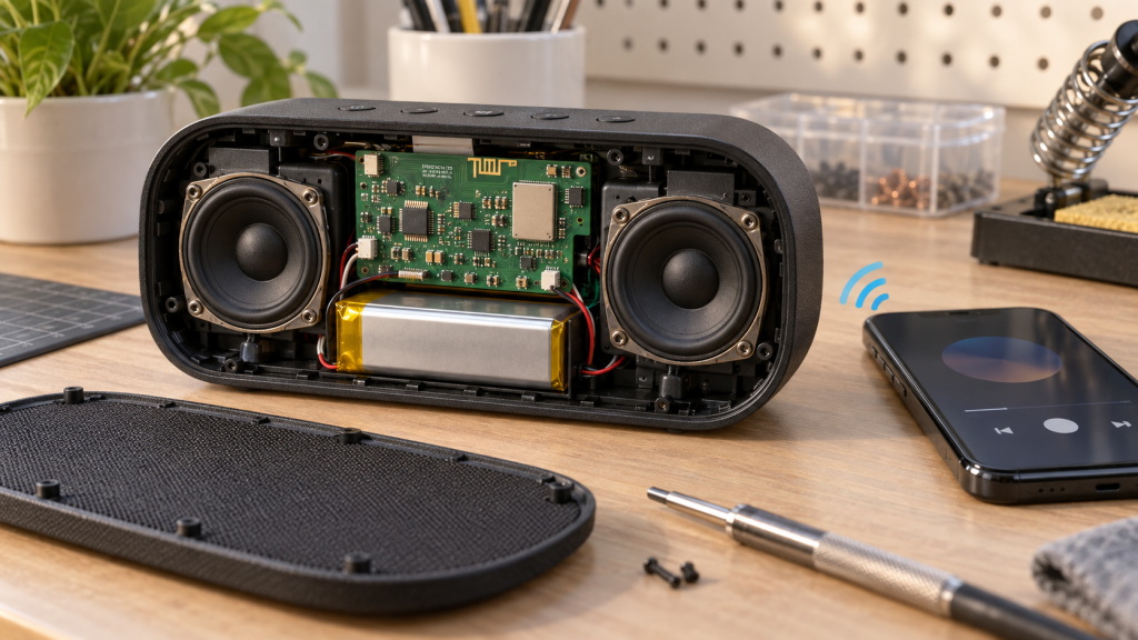 bluetooth player circuit board